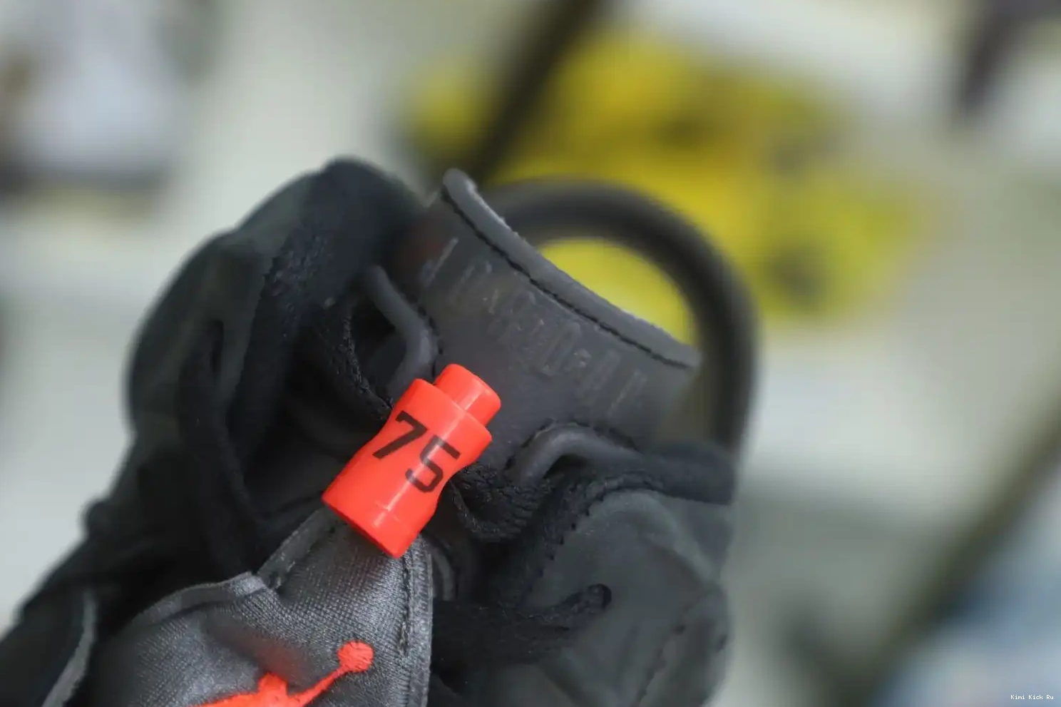 PARIS JORDAN 'IRON AIR 6 RETRO Kimikick GREY' X SAINT-GERMAIN 0809
